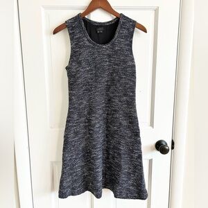 Theory | Navy Cozma Billow Sleeveless Dress size 8